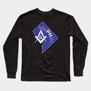 MWPHGLDC - Blue & White Long Sleeve T-Shirt